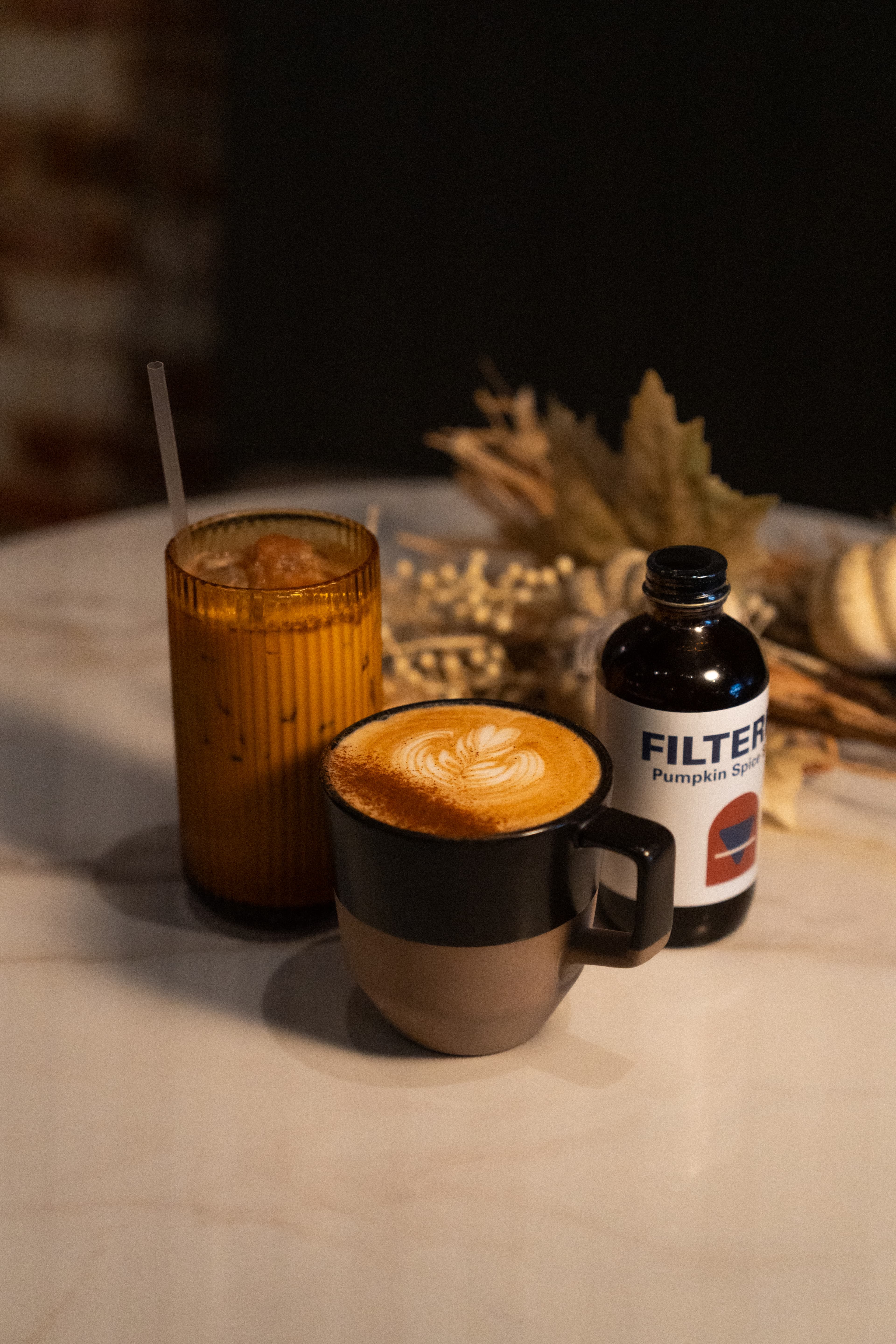 Filtered Coffee menu